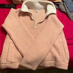 Old navy fleece sweatshirt. Small. Teen wore it.